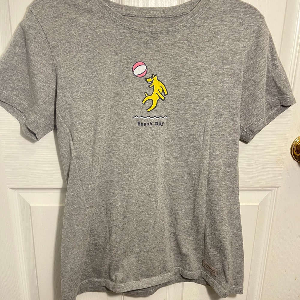 life is good dog tshirt